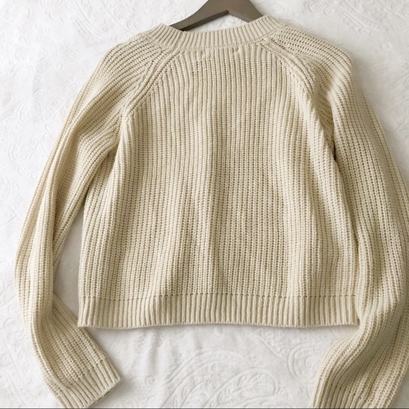 Grommet Lace Up Shoulder Sweater - Picture 4 of 8